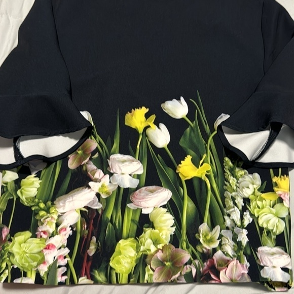 NWOT Victoria Beckham Tulips top - Picture 5 of 5